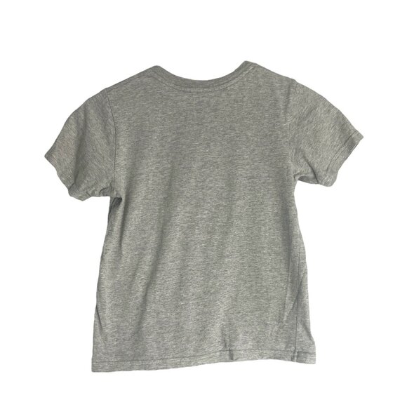NASA Buzz Aldrin Space Grey Kids Graphic Logo Short Sleeve T-Shirt Small - Picture 2 of 5